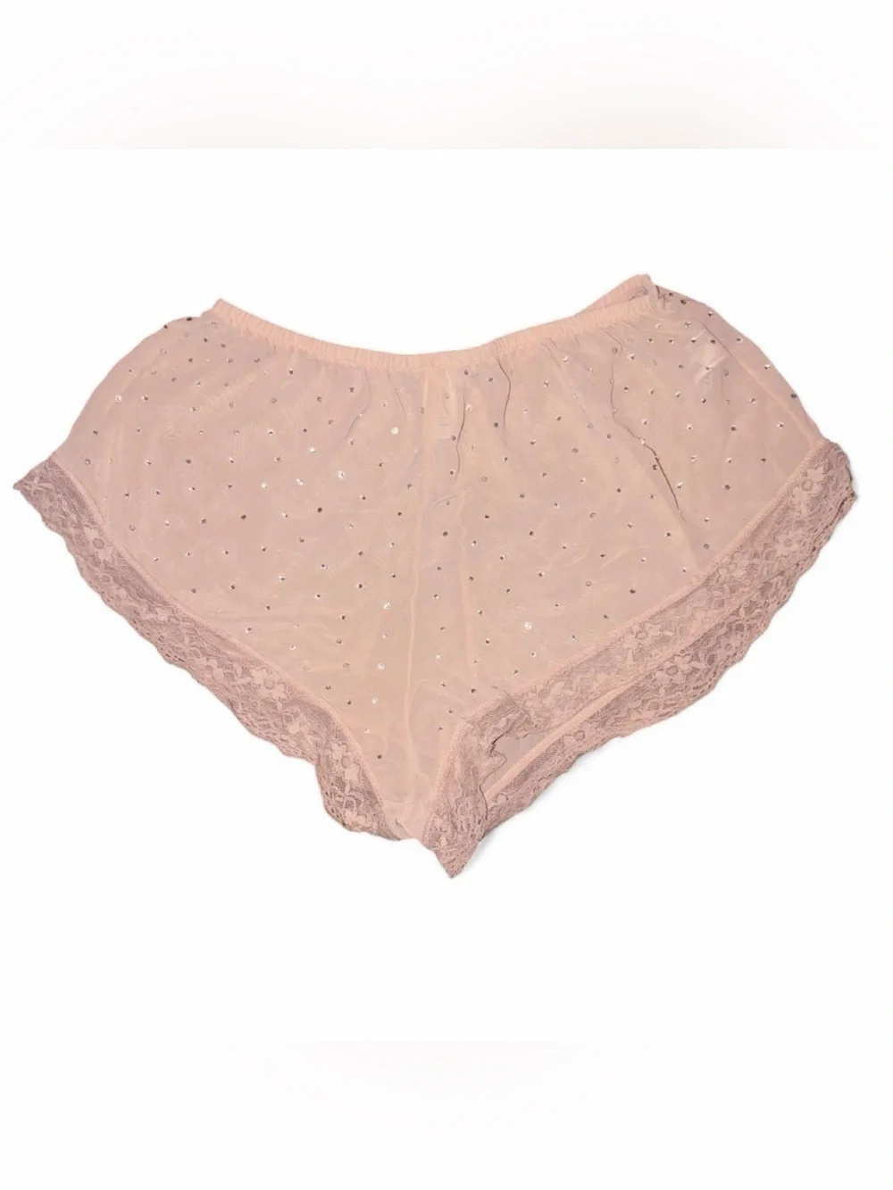 Forever 21 Rhinestone Nude Pajama Set (TikTok Viral)